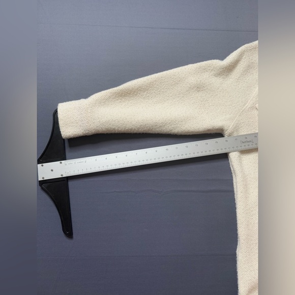 CALIA by carrie underwood white cardigan button up sweater size medium - Picture 4 of 5